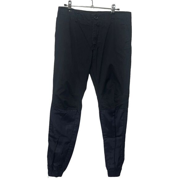 KITH Ronnie Fieg Mercer II Jogger Pants Black Blue Men’s Size 28 Ripstop - Picture 1 of 11